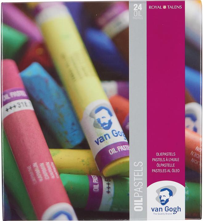 Actual product image Van Gogh Oil pastels (Sorted, 24 x)