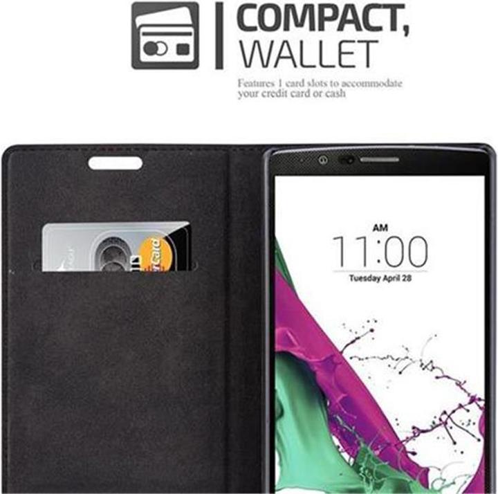 Productafbeelding Cadorabo Boek Invis. Magnetisch deksel (LG G4, Motorola Moto G4 Plus)