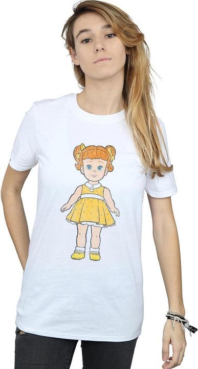 Actual product image Disney Womens/Ladies Toy Story 4 Gabby Gabby Pose Cotton Boyfriend T-Shirt (3XL)