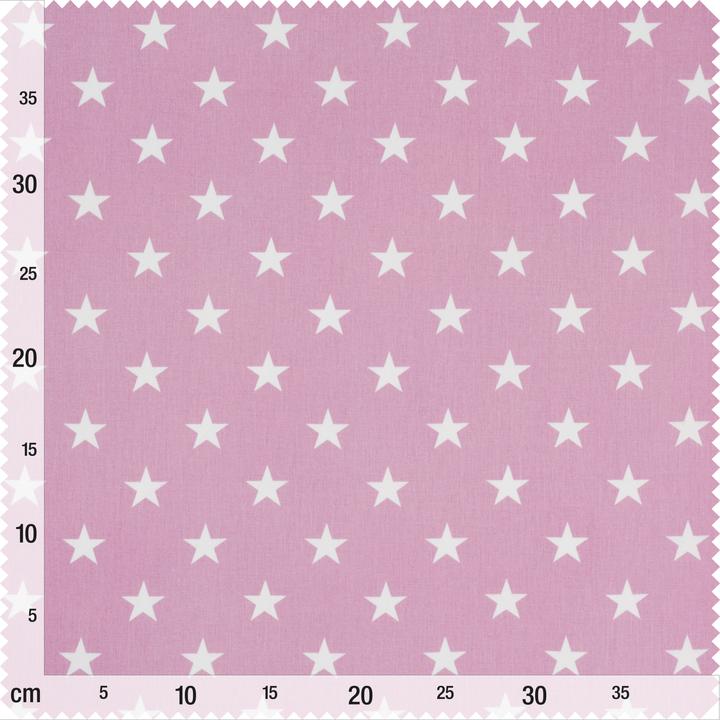 Nährwerte und Zutaten VBS Baumwoll-Stoff "Sterne Pastell", 145 cm, 158 g/lfm, Meterware