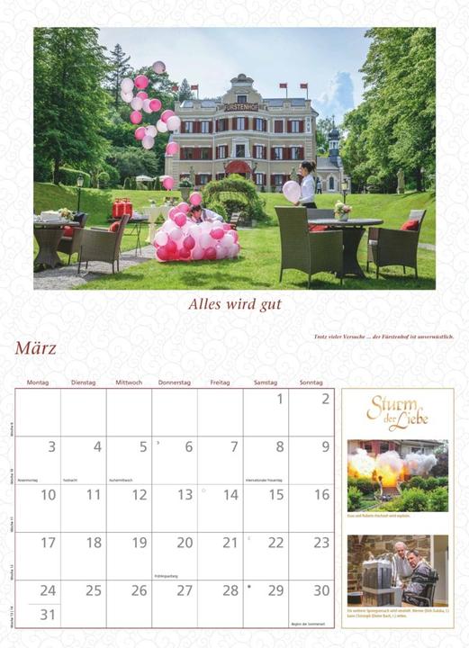 Produktbild Sturm der Liebe 2025 - Broschürenkalender - Wandkalender - mit Jahresplaner - Format 42 x 29 cm (42 x 29 cm, Harter Einband, Deutsch)