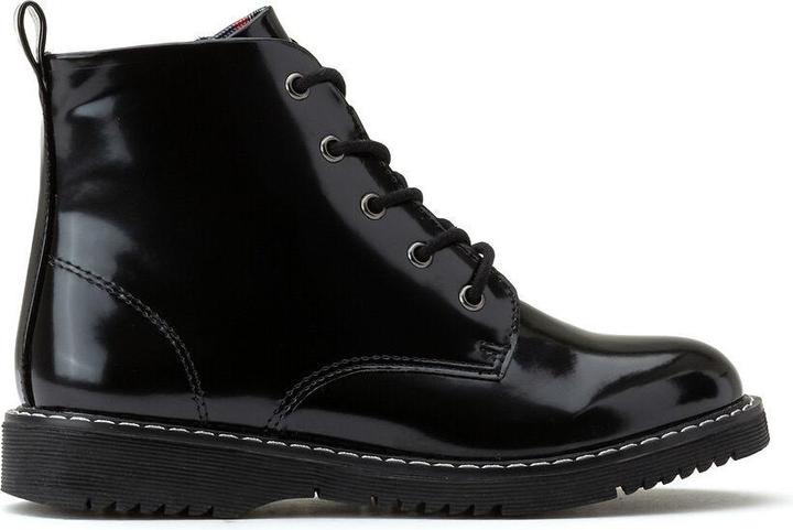 La Redoute Collections Boots mit Schnürung und Reissverschluss