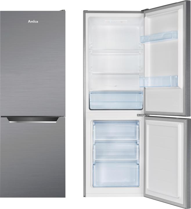 Actual product image Amica Fridge-freezer combination KGCL 386 160 E WxHxD 54 x 160 x 55 cm Refrigerator compartment 153 (227 l)
