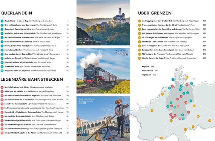 Image du produit Einfach losfahren. 35 traumhafte Zugreisen in und ab Deutschland (Allemand, 2022)