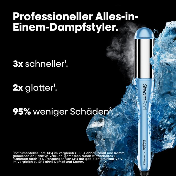 Produktbild L'Oréal Professionnel SteamPod SteamPod 4 Glacial Utopia Limited Edition (Dampfglätteisen)