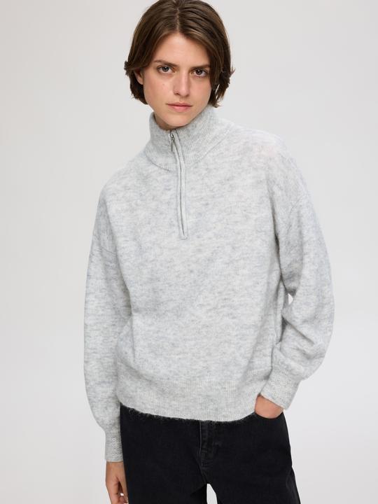 Image du produit Selected Femme Pull à manches longues et demi-zip (L)