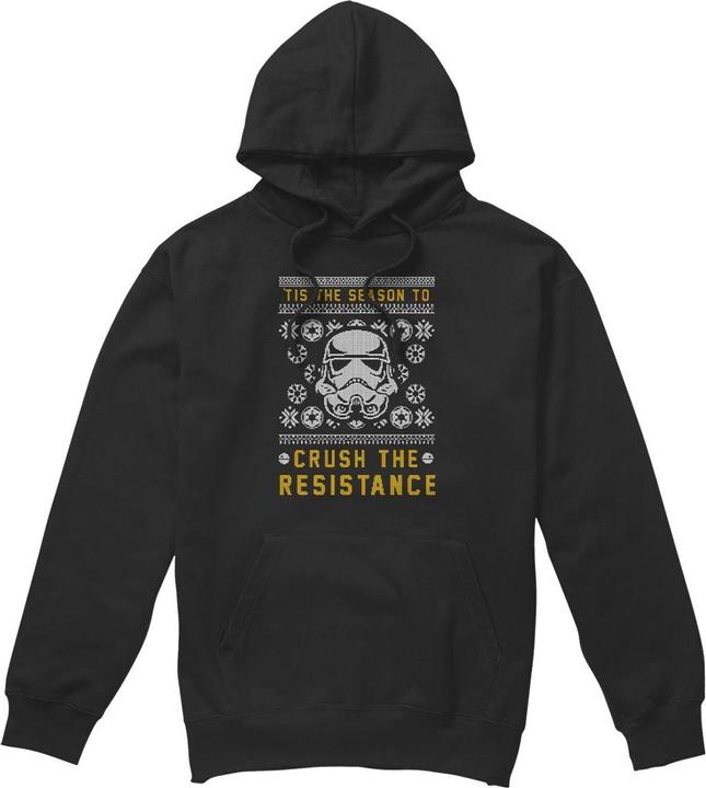 Produktbild Star Wars Crush The Resistance This Christmas Kapuzenpullover (L)