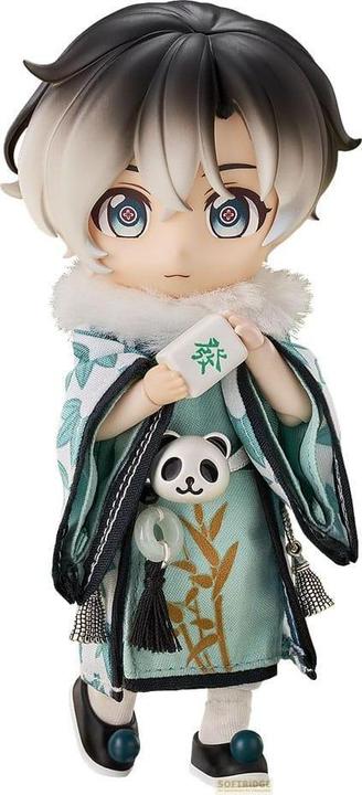 Actual product image Good Smile Company Original Character Nendoroid Doll Action Figure Chinese-Style Panda Mahjong: Laurier 14 cm