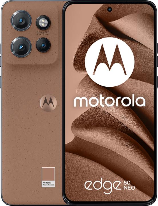 Produktbild Motorola Edge 50 Neo (512 GB, PANTONE Mocha Mousse, 6.36", Dual SIM, 50 Mpx, 5G)