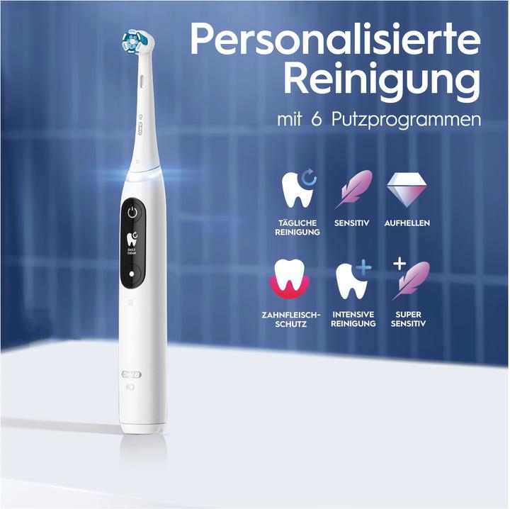 Actual product image Oral-B iO Series 8 + Sensitive (Oscillating toothbrush)