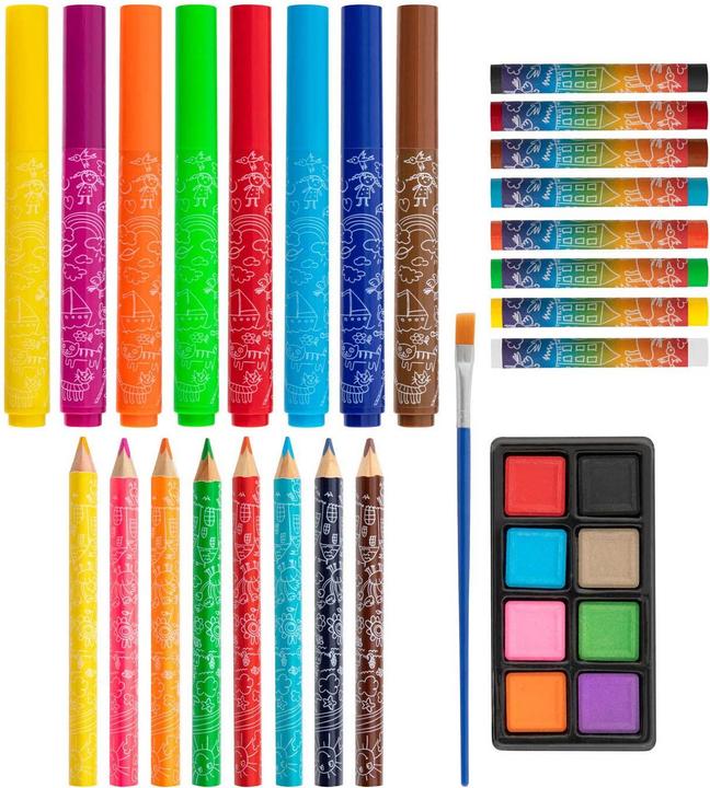 Immagine prodotto Grafix Astuccio da colorare in legno per bambini