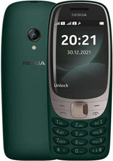 Productafbeelding Nokia 6310 (TA-1400) Dual Sim Zielony (2.80", 0.30 Mpx)
