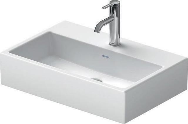 Actual product image Duravit Washbasin Compact VERO AIR o ÜL m HLB 600x400mm 1 tap hole white WG (Fitted sink, 40 cm, 60 cm)