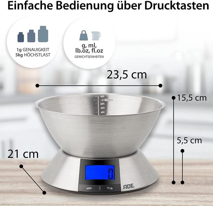 Produktbild ADE Küchenwaage Hanna