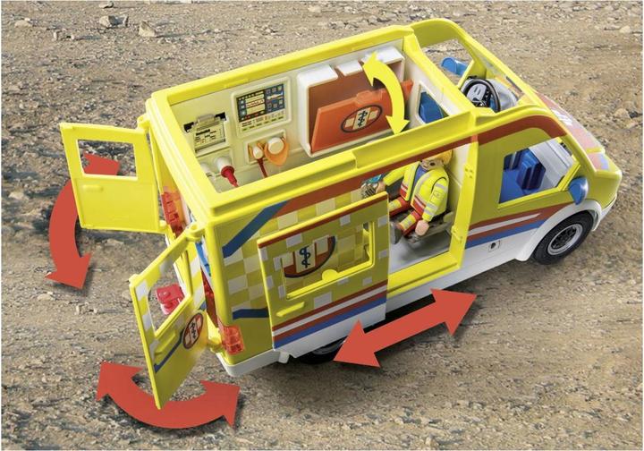 Immagine prodotto Playmobil 71202 Ambulanza con luci e suoni (71202, Playmobil City Life)