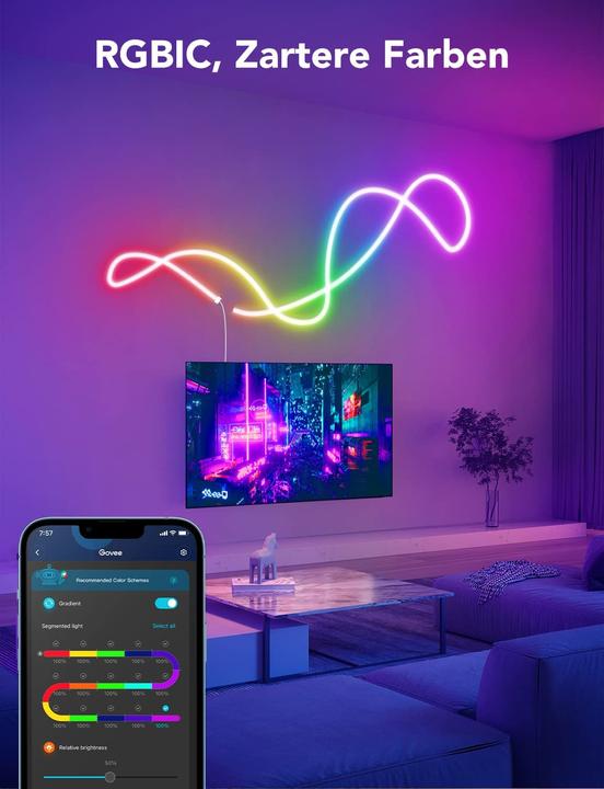 Produktbild Govee Neon LED Strip 5m