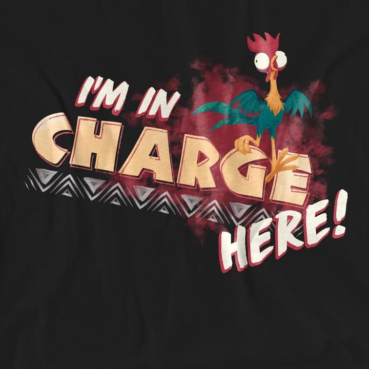 Actual product image Moana Unisex Adult I'm In Charge T-Shirt (L)