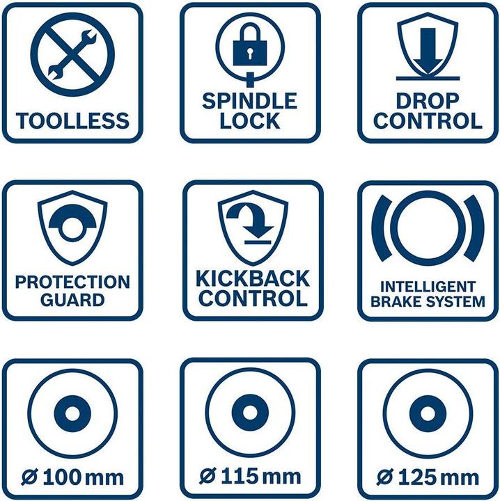 Productafbeelding Bosch Professional GWS 18V-10 (125 mm)