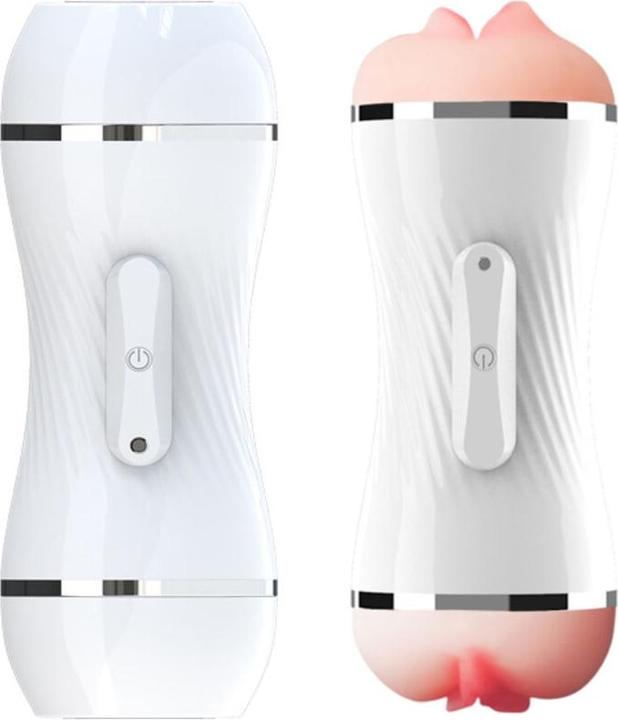 Produktbild Armony Doppelter Vagina- Und Mundvibrator Masturbator Weiss