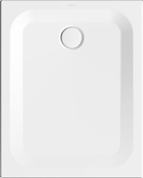 Actual product image Bette Shower tray Ultra 1000 x 800 x 25 mm white smooth 5490-000