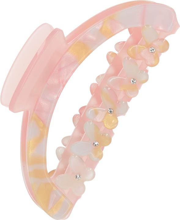 Actual product image Trisa Fashion Haarklemme Strass Rosa meliert