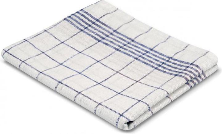 Produktbild Geschirrtuch weiss/blau (70 x 50 cm)