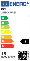 Etichetta energetica EVN Striscia LED (Bianco freddo, 500 cm, Interno)