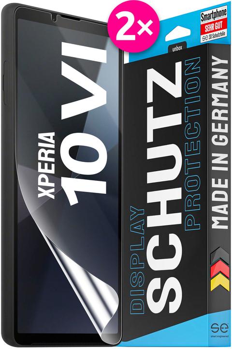 Produktbild Smart Engineered se 3D Schutzfolie Sony Xperia 10VI (VPE 2) (2 Stück, Sony Xperia 10 VI)