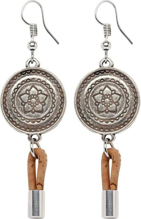 Image du produit Artelusa Boucles d'oreilles "Silver Flower (Liège)