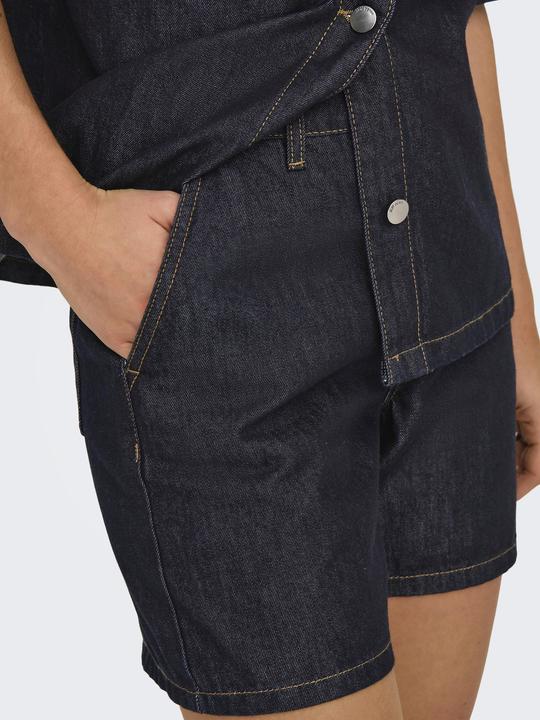 Produktbild JdY JDYSANSA Hohe Taille Locker geschnitten Jeans-Shorts Jeans-Shorts (XL)