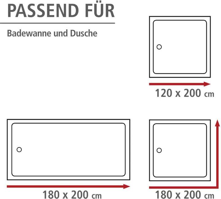 Actual product image Wenko Palais (200 x 180 cm)
