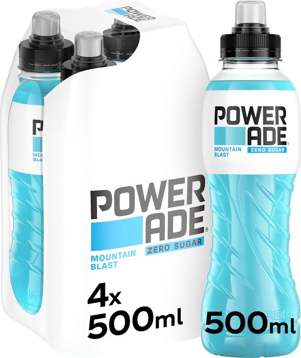 Image du produit Powerade Mountain Blast Zero (Citron, 4 x)