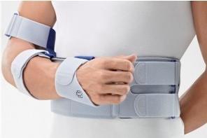 Actual product image OmoLoc Stabilorthese Grösse 2 rechts titan (2)