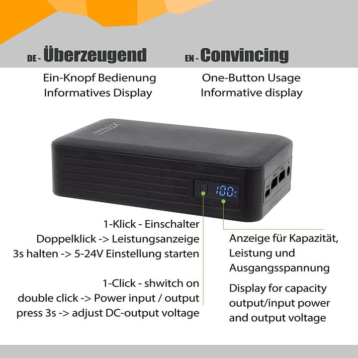 Produktbild Xpower XT-27000DC-PA Powerbank (26800 mAh, 99.16 Wh)