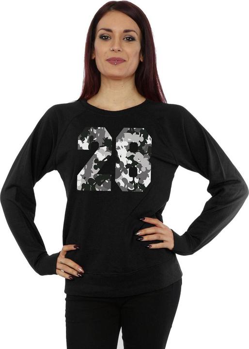 Actual product image Disney Womens/Ladies Mickey Mouse Pattern 28 Sweatshirt (XL)