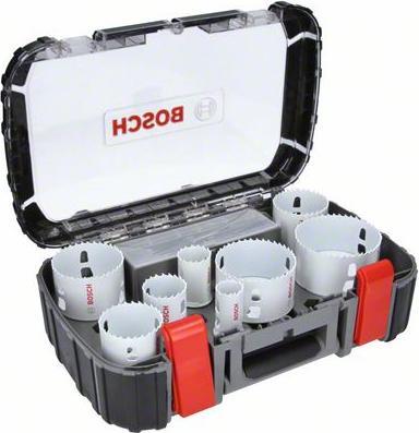 Image du produit Bosch Professional Zubehör Jeu de scies cloche Universal Progressor bois + métal (20 mm, 22 mm, 25 mm, 32 mm, 35 mm, 40 mm, 44 mm, 76 mm, 60 mm, 51 mm, 64 mm)