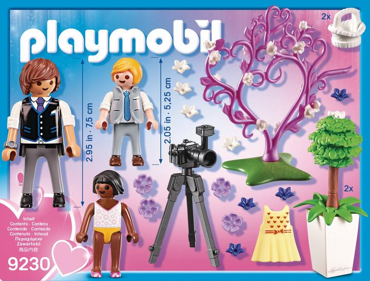 Produktbild Playmobil Fotograf mit Blumenkindern (9230)