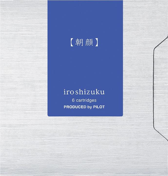 Immagine prodotto Pilot Cartucce di inchiostro Iroshizuku  6 pezzi - ASA-GAO (cartucce d'inchiostro, Blu)