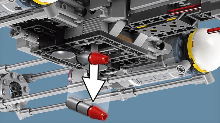 Actual product image LEGO Y-Wing Starfighter (75172, LEGO Star Wars)