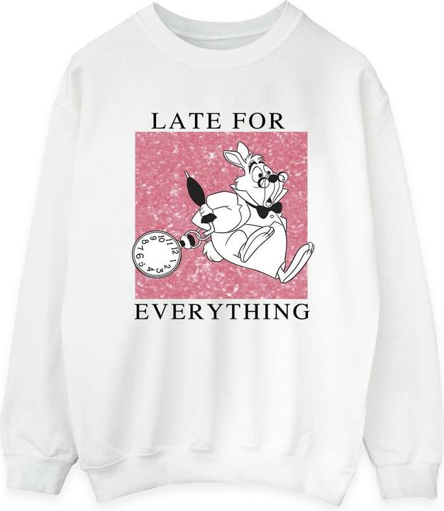 Image du produit Disney Alice au pays des merveilles Lapin blanc Sweat-shirt (XL)
