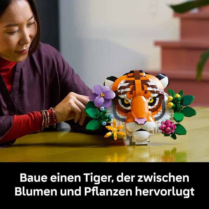 Actual product image LEGO Fauna Collection - Tiger (31217, LEGO Art)