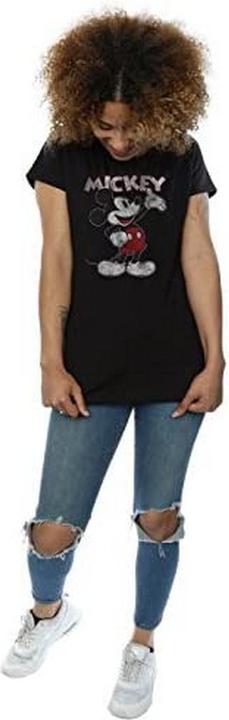Immagine prodotto Disney Femme/Les femmes Présente Mickey Mouse - T-shirt in cotone (L)