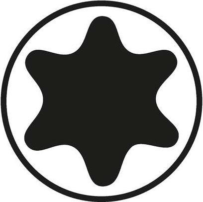 Actual product image Wera 3867/1 TS TX 40 x 25 mm (Hexagon socket TX M40)