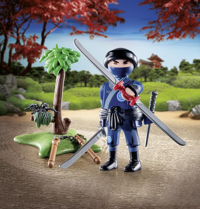 Actual product image Playmobil 71481 Ninja with equipment (71481, Playmobil Special Plus)