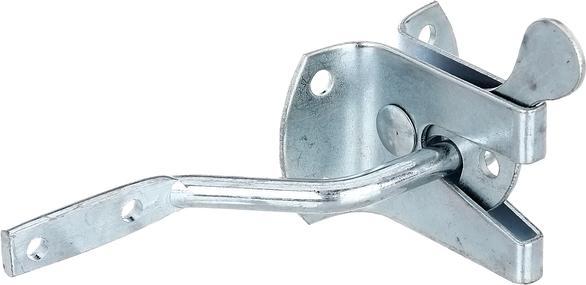 Produktbild GAH Gartentor Riegel mit Einhängemöglichkeit für Vorhangschlösser Stahl verzinkt (1 Stk.)