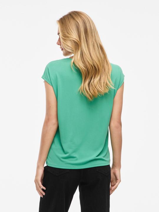 Image du produit Vila VIMODALA V-Ausschnitt Oberteil mit kurzen Ärmeln (XL)