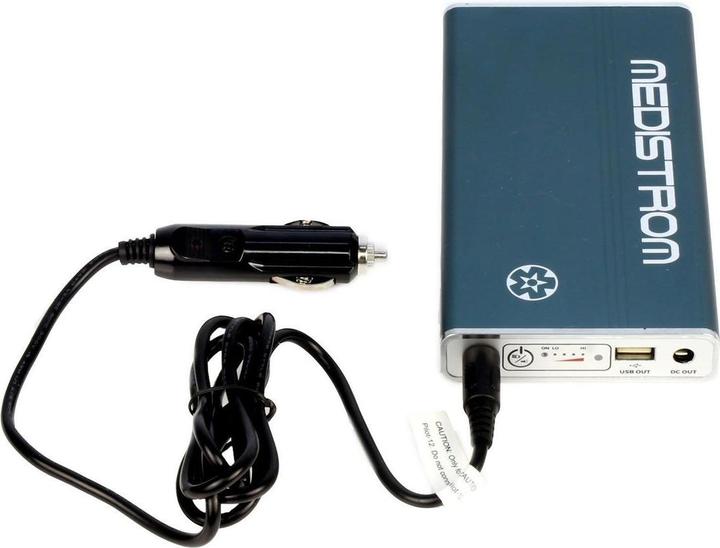 Medistrom Zigarettenanzünder-Ladegerät für tragbare Batterien 12V (Pilot-12 Lite) und 24V (Pilot-24 Lite)