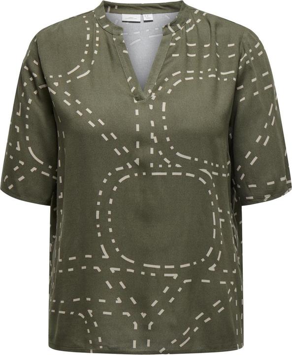 Only Normal geschnitten V-Ausschnitt Top Top (46)
