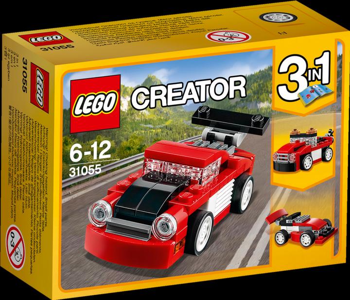 Image du produit LEGO Voiture de course rouge Creator (31055, LEGO Creator Expert)