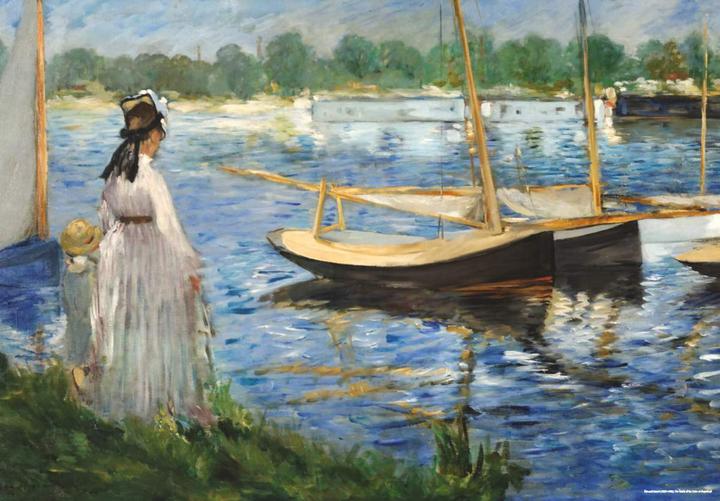 Produktbild D-Toys Puzzle 1000 pieces - Édouard Manet - The Banks of the Seine at Argenteuil (1000 Teile)